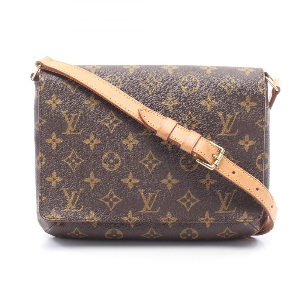 Louis Vuitton Musette Tango Short Strap Shoulder Bag Canvas Leather Monogram